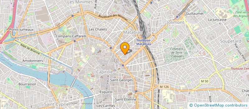 localisation de l'entreprise UNION DE LA JEUNESSE AFRO-ARABE DE TOULOUSE à TOULOUSE