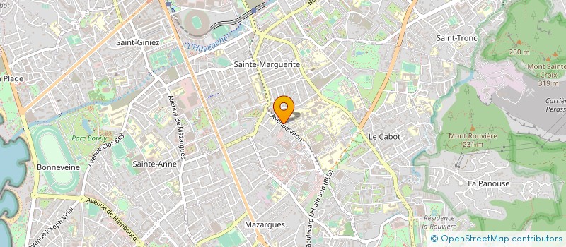 localisation de l'entreprise UNION DE RECOUVREMENT DES COTISATIONS DE SECURITE SOCIALE ET D ALLOCATIONS FAMILIALES DE PROVENCE - ALPES - COTE D AZUR à MARSEILLE