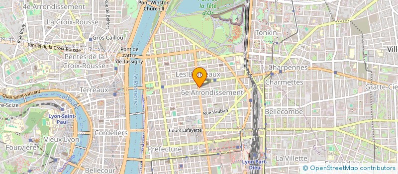 localisation de l'entreprise UNION DE SYNDICATS DE L ENSEMBLE IMMOBILIER 105 107 109 GARIBALDI  LYON