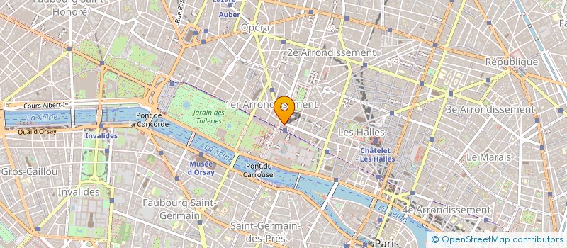 localisation de l'entreprise UNION DEBITANT TABACS à PARIS