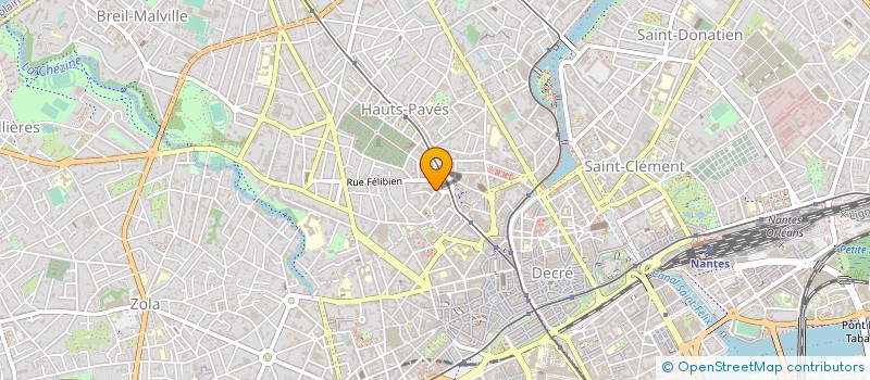localisation de l'entreprise UNION DEMOCRATIQUE BRETONNE  NANTES