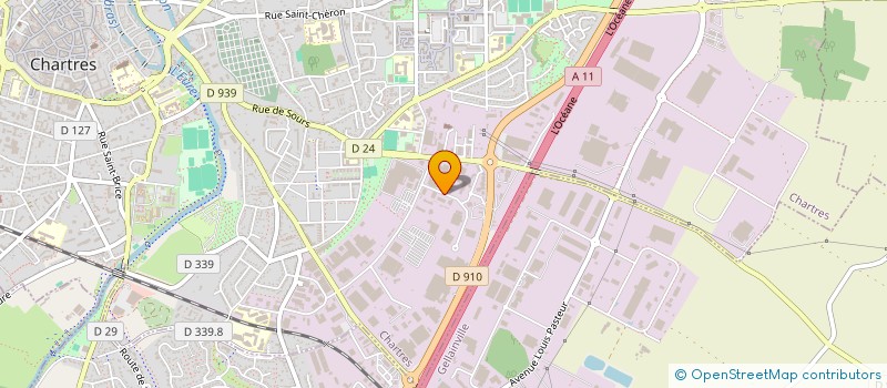 localisation de l'entreprise UNION DEP ASS FAMILIALES D EURE ET LOIR à CHARTRES