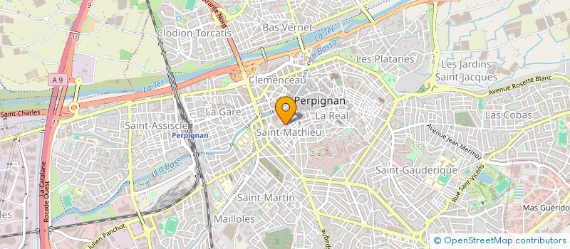 localisation de l'entreprise UNION DEP ASS RESISTANCE DEPORTATION à PERPIGNAN