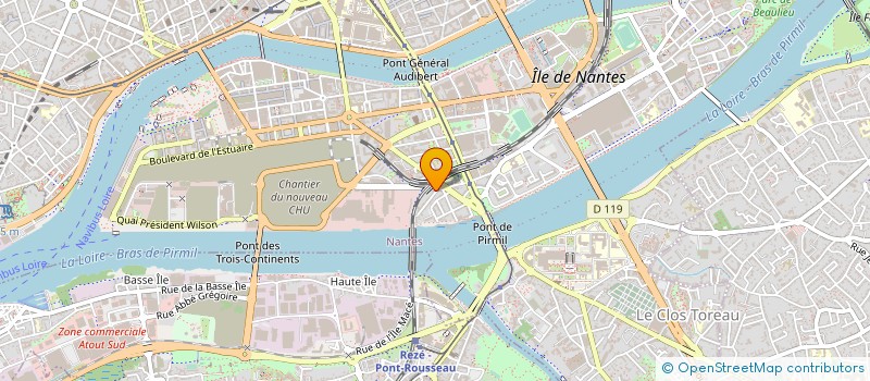 localisation de l'entreprise UNION DEP CGT FORCE OUVRIERE LA à NANTES