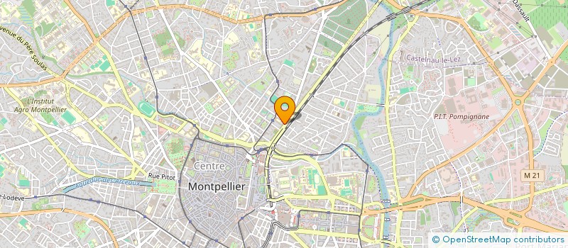 localisation de l'entreprise UNION DEP CONSO LOGE CADRE VIE HERAULT à MONTPELLIER