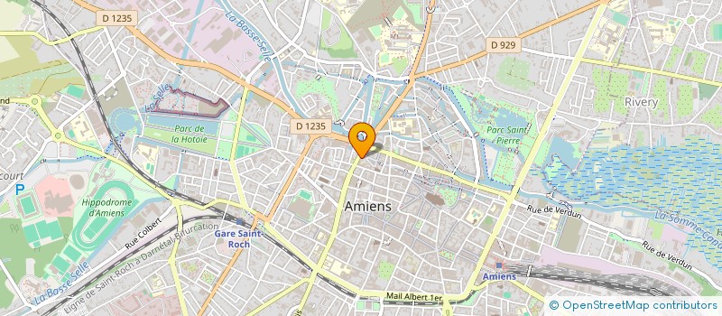 localisation de l'entreprise UNION DEP DES ASSOCIATIONS FAMILIALES à AMIENS