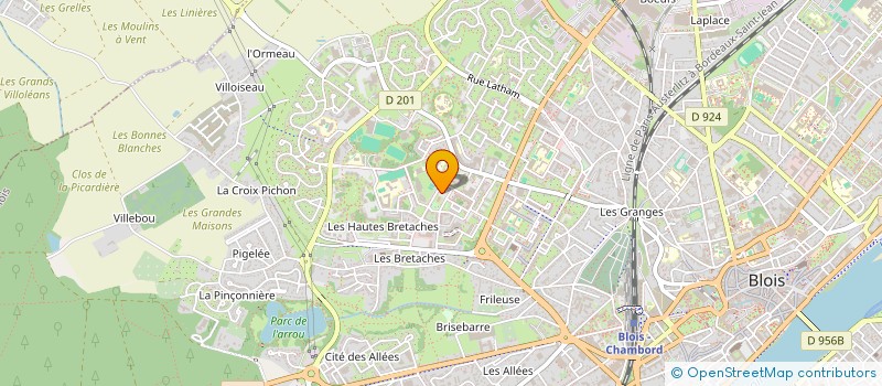 localisation de l'entreprise UNION DEP DES SYNDICATS CFTC DU 41 à BLOIS