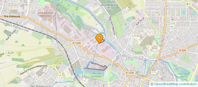 localisation de l'entreprise UNION DEP DEVELOPPEMENT SOCIAL EMPLOI à AMIENS