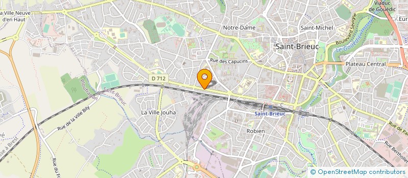 localisation de l'entreprise UNION DEP ET LOCALE SYND CFDT à SAINT-BRIEUC