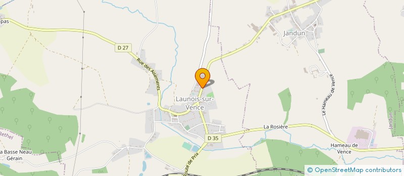 localisation de l'entreprise UNION DEP OFF TOURISME & SYND INITIATIVE à LAUNOIS-SUR-VENCE