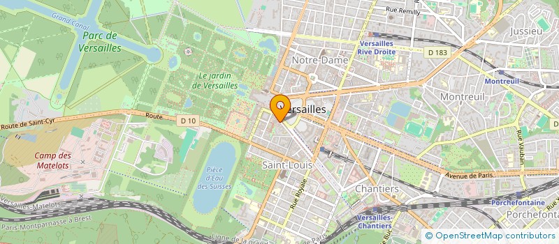 localisation de l'entreprise UNION DEP OFFICES SYND INITIATIVE YVELIN à VERSAILLES