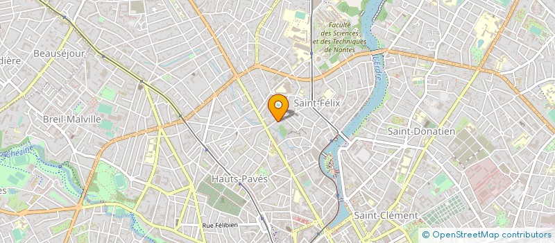 localisation de l'entreprise UNION DEP ORGANISMES GESTION ENS CATHOLI à NANTES