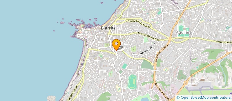 localisation de l'entreprise UNION DEP SYNDICAT INDUSTRIE HOTELLIERE à BIARRITZ