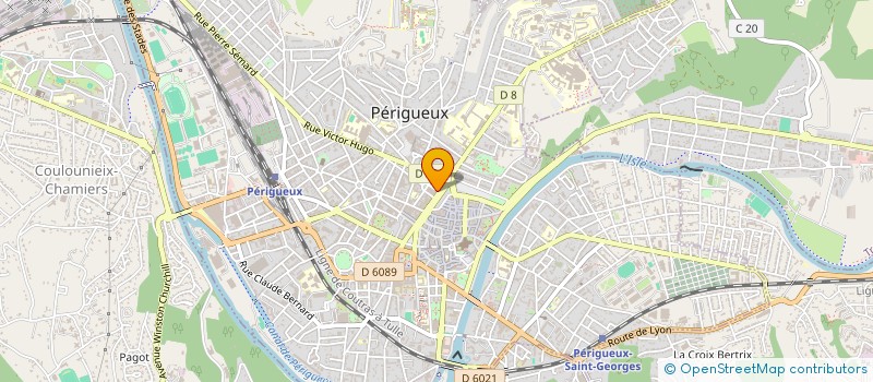 localisation de l'entreprise UNION DEPART ASS SERVICE SOINS DOMICI à PERIGUEUX
