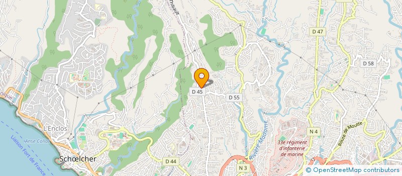 localisation de l'entreprise UNION DEPART DES PETIT MOYEN ENTREPRISES  FORT DE FRANCE