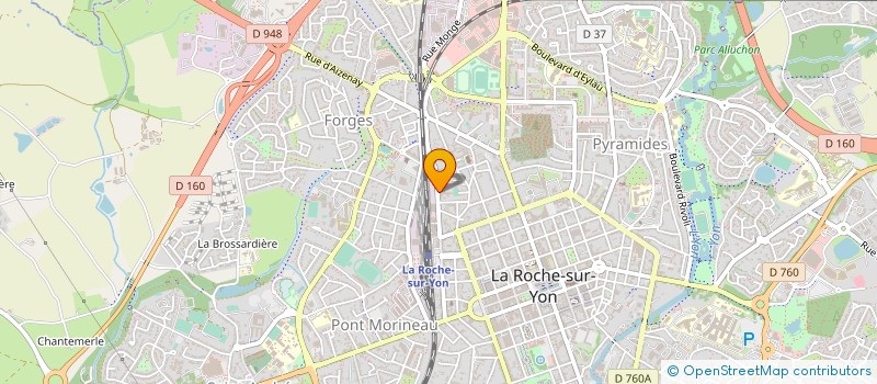 localisation de l'entreprise UNION DEPART FORCE OUVRIERE à LA ROCHE-SUR-YON