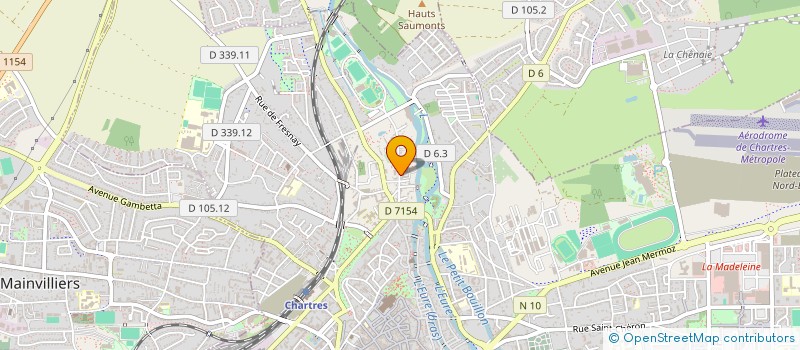 localisation de l'entreprise UNION DEPART PARENT ELEVE ENSEIGNE LIBRE à CHARTRES