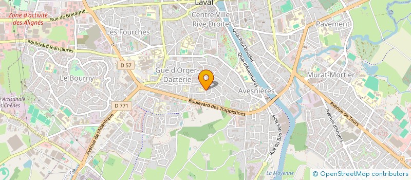 localisation de l'entreprise UNION DEPART SOUS OFFIC RETRAI à LAVAL