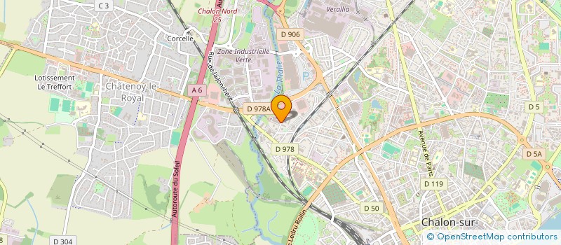 localisation de l'entreprise UNION DEPARTEM SAPEURS POMPIERS S. ET L. à SANCE