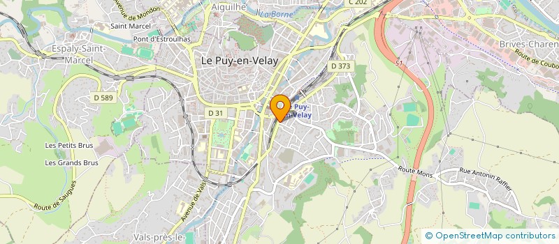 localisation de l'entreprise UNION DEPARTEMENT ASS FAMILIAL à LE PUY-EN-VELAY