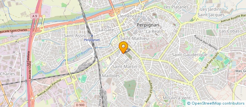 localisation de l'entreprise UNION DEPARTEMENTALE C F T C  PERPIGNAN