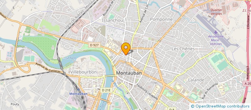 localisation de l'entreprise UNION DEPARTEMENTALE C G T  MONTAUBAN