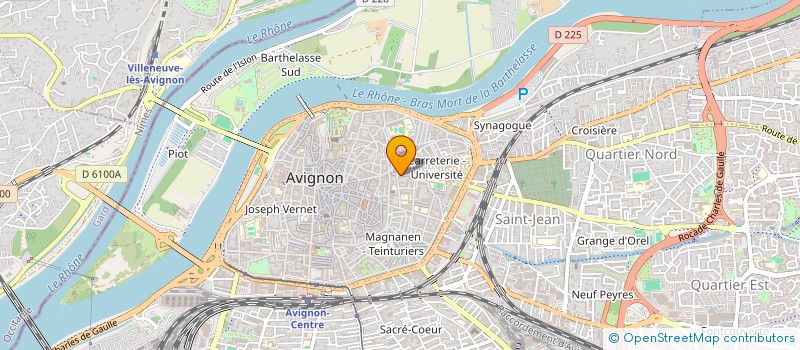 localisation de l'entreprise UNION DEPARTEMENTALE DES ASSOCIATIONS FAMILLIALES DU VAUCLUSE à AVIGNON