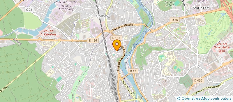 localisation de l'entreprise UNION DEPARTEMENTALE DES COMBATTANTS D'AFRIQUE DU NORD-GROUPE UNION NATIONALE DES COMBATTANTS DES VOSGES  EPINAL