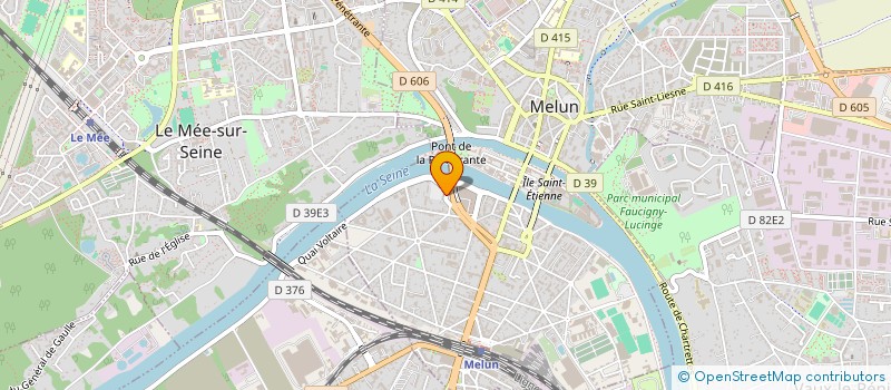 localisation de l'entreprise UNION DEPARTEMENTALE DES ELUS SOCIALISTES ET REPUBLICAINS DE SEINE ET MARNE à MELUN