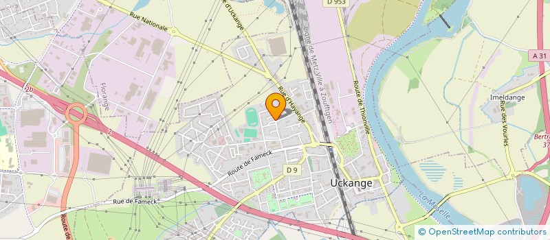 localisation de l'entreprise UNION DEPARTEMENTALE DES HARKIS RAPATRIES  UCKANGE