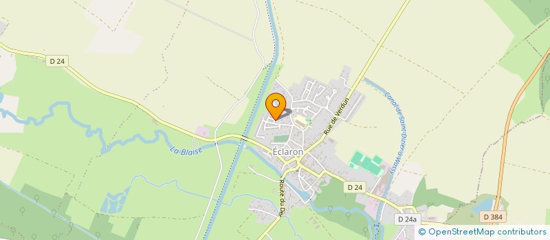 localisation de l'entreprise UNION DEPARTEMENTALE DES PREMIERS SECOURS 52 à ECLARON-BRAUCOURT-SAINTE-LIVIERE