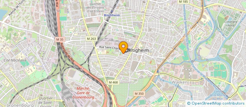 localisation de l'entreprise UNION DEPARTEMENTALE DES SOUS-OFFICIERS EN RETRAITE DU BAS-RHIN  SCHILTIGHEIM