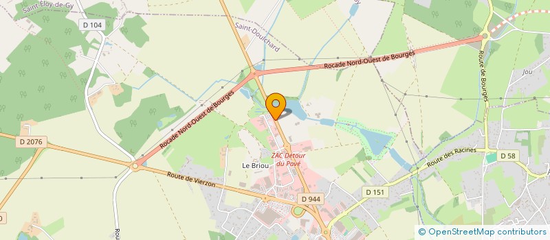 localisation de l'entreprise UNION DEPARTEMENTALE DES SYNDICATS D IRRIGANTS ET DE GESTION DES EAUX à SAINT-DOULCHARD