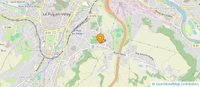 localisation de l'entreprise UNION DEPARTEMENTALE F O HTE LOIRE à LE PUY EN VELAY