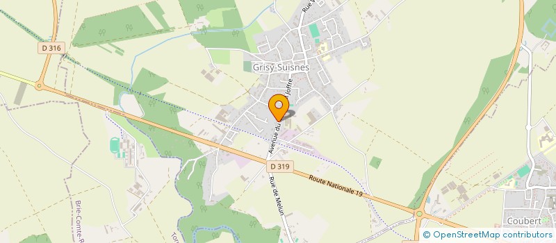 localisation de l'entreprise UNION DEPARTEMENTALE FEDEREE DES ASSOCIATIONS POUR LE DON DU SANG BENEVOLE DU VAL DE MARNE  VILLECRESNES