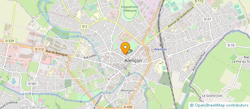 localisation de l'entreprise UNION DEPARTEMENTALE FORCE OUVRIERE ORNE à ALENCON
