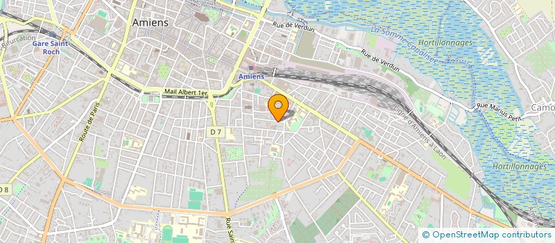 localisation de l'entreprise UNION DEPARTEMENTALE INTERPROFESSIONNELLE DES RETRAITES CFTC DE LA SOMME  AMIENS