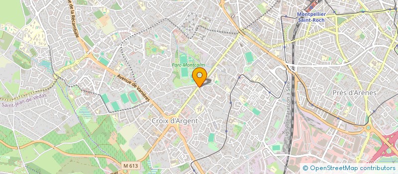 localisation de l'entreprise UNION DEPARTEMENTALE SPORTIVE LEO LAGRANGE DE L'HERAULT à MONTPELLIER