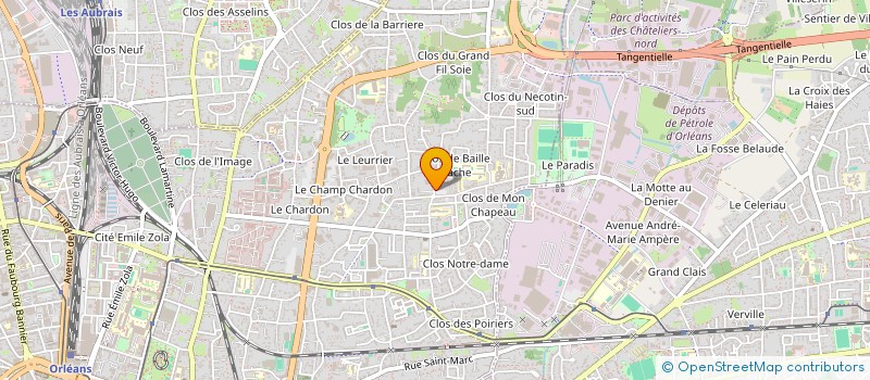 localisation de l'entreprise UNION DEPARTEMENTALE UNSA DU LOIRET à ORLEANS