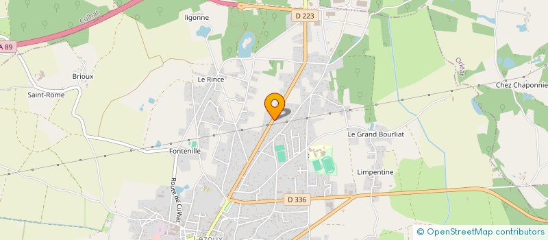 localisation de l'entreprise UNION DEPT SOUS OFFICIERS EN RETRAITE à LEZOUX