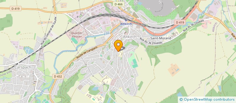 localisation de l'entreprise UNION DES AFR DU SUNDGAU à ALTKIRCH