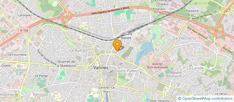 localisation de l'entreprise UNION DES AGENTS DES IMPOTS à VANNES