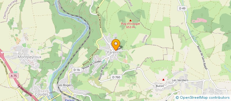 localisation de l'entreprise UNION DES AGRICULTEURS  SALLEDES