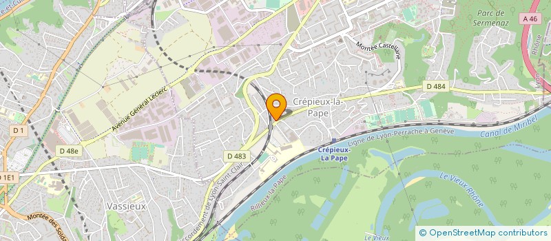 localisation de l'entreprise UNION DES ANCIENS COMBATTANTS à RILLIEUX LA PAPE