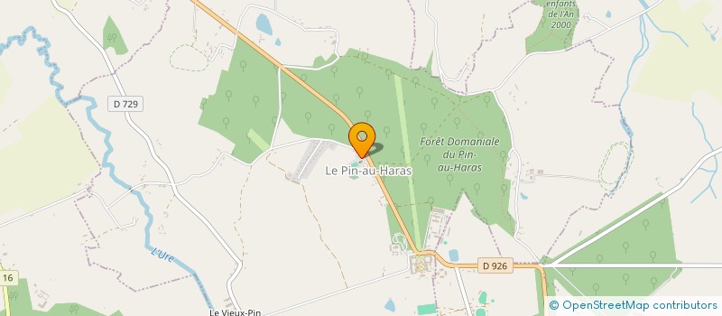 localisation de l'entreprise UNION DES ANCIENS COMBATTANTS DU PIN-AU-HARAS à LE PIN-AU-HARAS