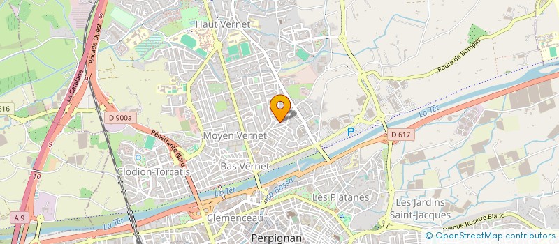 localisation de l'entreprise UNION DES ANCIENS DU CP PERPIGNAN à PERPIGNAN