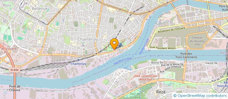 localisation de l'entreprise UNION DES APICULTEURS DE LOIRE ATLANTIQUE  NANTES