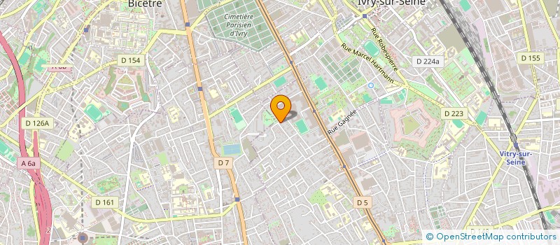 localisation de l'entreprise UNION DES ARTISANS ENERGETIQUE à VITRY-SUR-SEINE