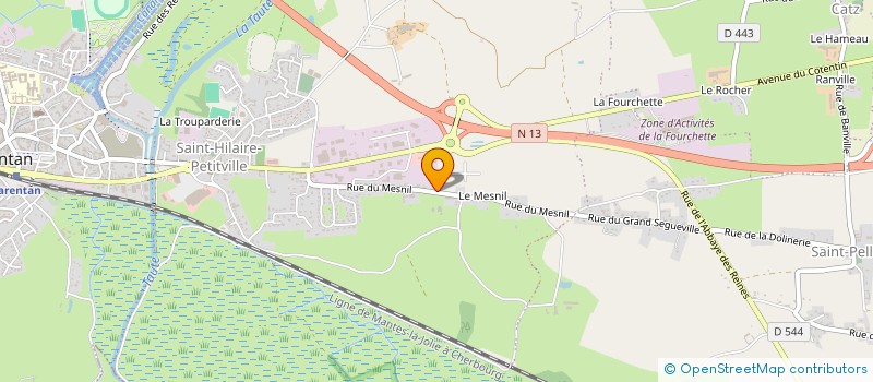 localisation de l'entreprise UNION DES ASA DE TAUTE BREVANDS ET CATZ  CARENTAN-LES-MARAIS