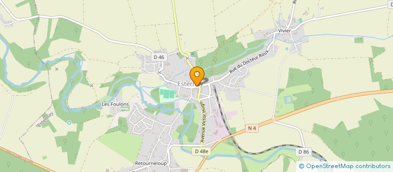 localisation de l'entreprise UNION DES ASSOC FONCIERES RU DE LA NOUE à ESTERNAY